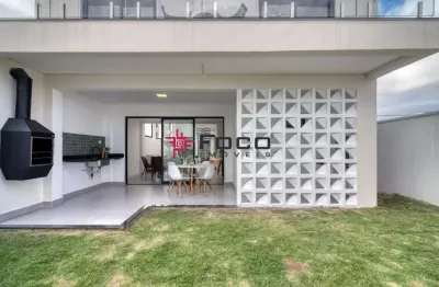 Casa sobrado/ condomínio veredas do campos/03 suítes com varanda/ eugênio de melo