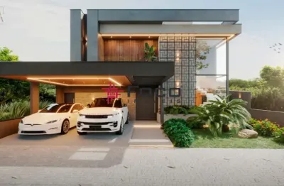 Sobrado - condomínio reserva aruanã - bairro floresta - 04 dormitórios - 292 m²
