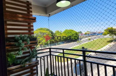 Apartamento semimobiliado - edifício residencial cambará - 62m² 2 dormitórios (1 suíte) - jardim américa