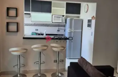 Apartamento mobiliado no condomínio varandas da parahyba / urbanova / 02 dormitório sendo 01 suíte / varanda gourmet /  60 m² de área construída / são josé dos campos