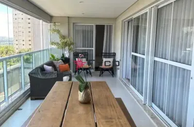 Apartamento mobiliado - helbor paesaggio jardim das colinas - 245m² - 4 suítes