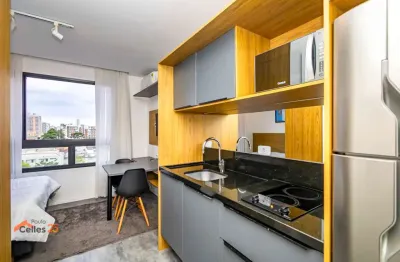Kitnet / Stúdio à venda na Avenida Silva Jardim, 901, Água Verde, Curitiba