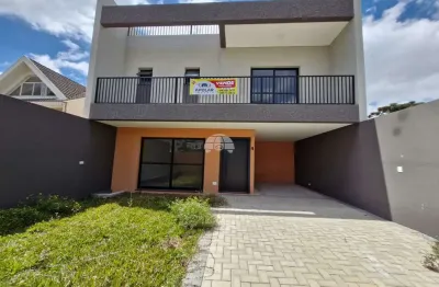 Casa em condomínio fechado com 3 quartos à venda na rua irmã anatólia, 727, cachoeira, curitiba, 170 m2 por r$ 949.000