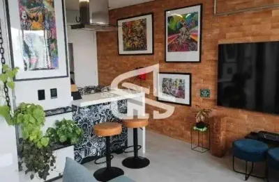 Apartamento mobiliado à venda com vista livre, 40m² e 1 quarto – próximo ao parque da aclimação (cambuci)