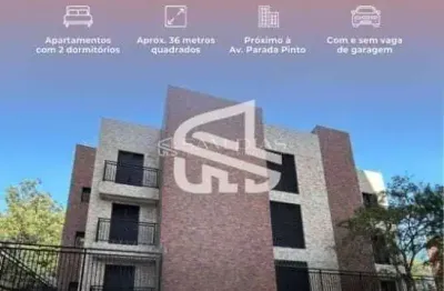 Apartamento novo para locação aproximadamente 36 m², sendo 2 dormitórios com vaga de garagem gaveta na rua gen. isidoro dias lopes, 100.