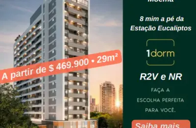 Kitnet / Stúdio à venda na Alameda dos Jurupis, Moema, São Paulo