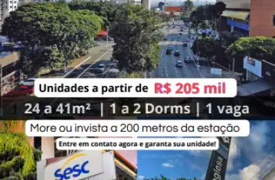 Breve lançamento / studio 24 a 41m² - 1 dorm - parada inglesa zn