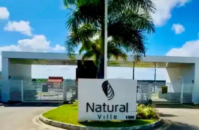 Terreno com 360 m2 no condomínio natural ville, murado e escriturado - r$169.000,00 - whatsapp:84 9.9145.9638