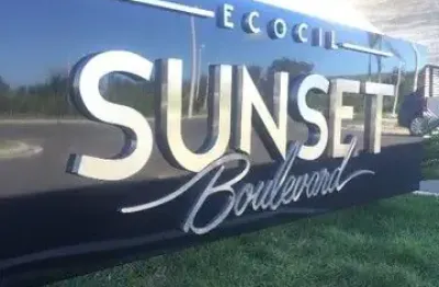 Condomínio sunset boulevard, lote com 300 m2 - r$450.000,00 - whatsapp:84 9.9145.9638