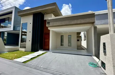 Casa térrea no cond. central park, três suítes - 149 m2 - r$600.000,00 - fase final de obra -  whatsapp:84 9.9145.9638