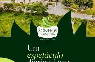 Condomínio sonhos da serra, lotes com 390 m2 - terceira etapa - r$130.000,00 - whatsapp:84 9.9145.9638