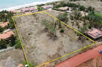 Terreno na praia de zumbi com 9.270 m2, frente mar - r$930.000,00 - whatsapp:84 9.9145.9638
