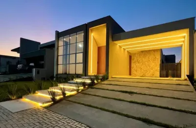 Casa térrea no cond. jardins amsterdã, 4 suítes - 253 m2 - r$1.300.000,00 - whatsapp:84 9.9145.9638