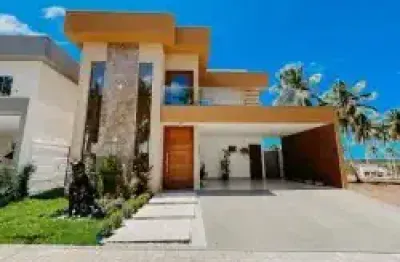 Casa duplex no cond. cajupiranga clube com quatro quartos - 300 m2 - r$1.300.000,00 - whatsapp:84 9.9145.9638