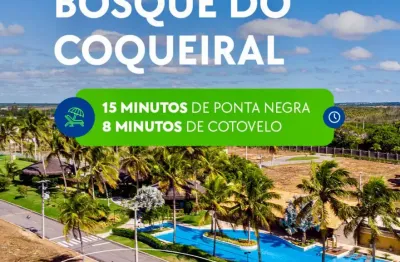 Condomínio bosque do coqueiral, lote com 360 m2 - r$100.000,00 - whatsapp:84 9.9145.9638