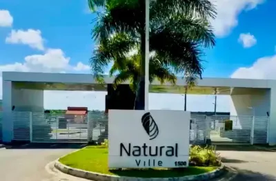 Terreno com 360 m2 no Condomínio Natural Ville, murado e escriturado - R$145.000,00 - whatsapp:84 9.9145.9638