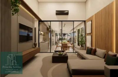 Casa térrea condomínio engenho velho com piscina e som ambiente na área gourmet.