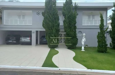 Casa com 5 dormitórios à venda, 520 m² por r$ 3.980.000,00 - alphaville 5 - santana de parnaíba/sp