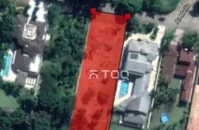 Terreno à venda, 2018 m² por r$ 5.060.000,00 - tamboré 1 - barueri/sp