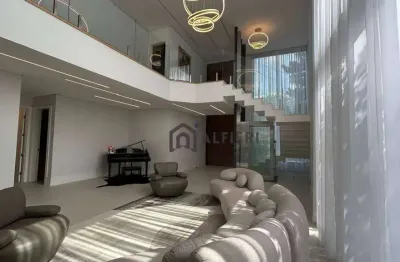 Casa com 4 dormitórios à venda, 411 m² por r$ 8.500.000,00 - alphaville conde ii - barueri/sp