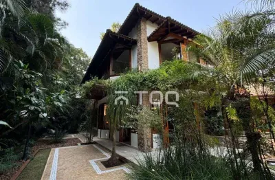 Casa com 4 dormitórios à venda, 705 m² por r$ 8.500.000,00 - alphaville 10 - santana de parnaíba/sp