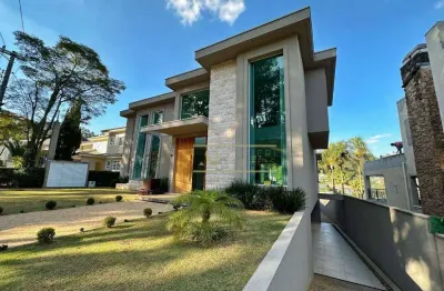 Casa com 5 dormitórios à venda, 729 m² por r$ 10.000.000,00 - alphaville 10 - santana de parnaíba/sp