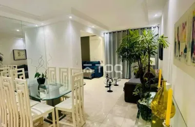 Apartamento no 18 do forte - excelente localização próximo ao centro de alphaville, lindo com 1 suite + 1 dormitorio e sala ampliada