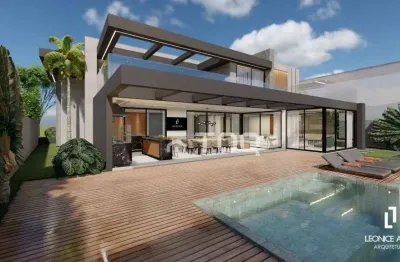 Casa com 5 dormitórios à venda, 537 m² por r$ 4.200.000,00 - alphaville 3  - santana de parnaíba/sp