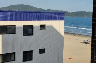 Kitnet para venda em praia grande, guilhermina, 1 dormitório, 1 banheiro, 1 vaga