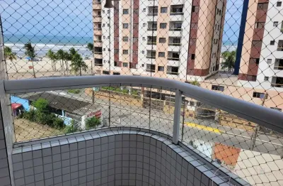 Apartamento para venda em praia grande, mirim, 1 dormitório, 1 banheiro, 1 vaga