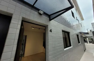 Casa em condomínio para venda em praia grande, aviação, 2 dormitórios, 1 banheiro, 1 vaga