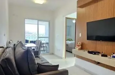 Apartamento para venda em praia grande, ocian, 2 dormitórios, 1 suíte, 2 banheiros, 1 vaga