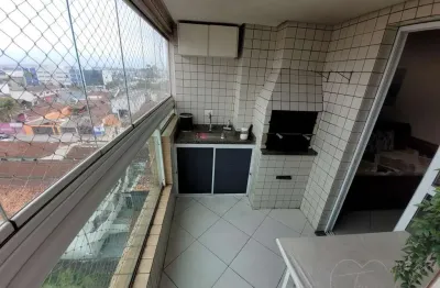 Apartamento para venda em praia grande, aviação, 1 dormitório, 1 banheiro, 1 vaga