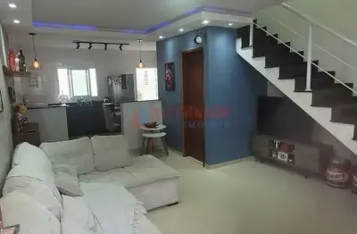 Sobrado de condomínio com 2 quartos, praia das palmeiras, caraguatatuba - r$ 530 mil, cod: 13969