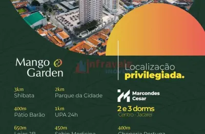 Apartamento com 3 quartos, centro, jacareí - r$ 367 mil, cod: 15038