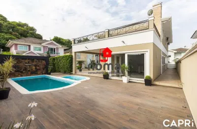 Casa em condomínio fechado com 4 quartos à venda na Rua Vereador Ângelo Burbello, 2591, Umbará, Curitiba por R$ 2.300.000