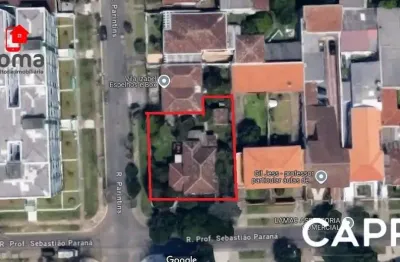 Terreno à venda na rua professor sebastião paraná, 563, vila izabel, curitiba por r$ 2.130.000