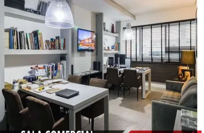 Sala comercial à venda na avenida cândido de abreu, 396, centro cívico, curitiba por r$ 546.000