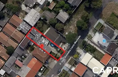 Terreno à venda na rua deputado benedito lúcio machado, 326, xaxim, curitiba por r$ 350.000