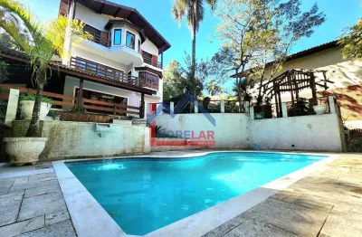 Casa de alto padrão com 4 quartos à venda, 320m² - serra da cantareira - mairiporã/sp