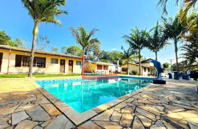 Lago do imperador - casa estilo chácara com 5 quartos à venda, 271m² - serra da cantareira - mairiporã/sp