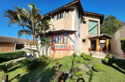 Lago do imperador - casa de alto padrão com 4 suítes à venda, 700 m² - serra da cantareira - mairiporã/sp