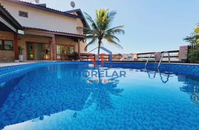 Lago do imperador - casa de alto padrão com 4 suítes à venda, 700m² - serra da cantareira - mairiporã/sp