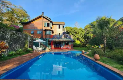 Gleba 2 - casa em condomínio com 4 quartos à venda, 350m² - serra da cantareira - mairiporã/sp