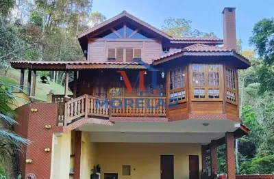 Parque Suíça de Caieiras - Casa em Condomínio com 4 quartos à venda, 175m² - Serra da Cantareira - Mairiporã/SP