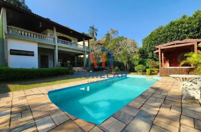 Chácara pé na água à venda com 7 quartos, 570m² - cacéia - mairiporã/sp