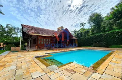 Cinco lagos - casa em condomínio com 5 quartos à venda, 490m² - serra da cantareira - mairiporã/sp