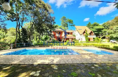 Casa com cachoeira privativa e 7 quartos à venda, 235m² - serra da cantareira - mairiporã/sp