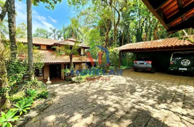Casa estilo serrana com 4 quartos à venda, 219m² - serra da cantareira - mairiporã/sp