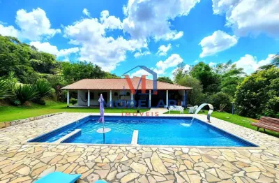 Sítio com lago e 6 quartos à venda, 400m² - terra preta - mairiporã/sp